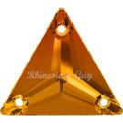 RG 3270 Sew On Triangle - Dark Amber